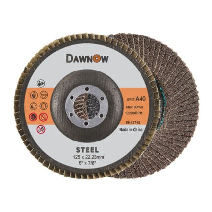 dawn abrasives calcined corundum falp disc 125 A40