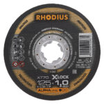 RHODIUS Grinding Wheel Cutting Disc X LOCK 125*1.5*22
