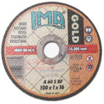 Grinding Wheel 100-1-16 Metal Cutting Disc IMA Angle Grinder Iron-Free Aluminum