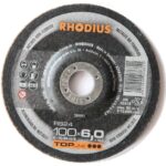 Grinding Disc RHODIUS Aluminum Grinding Grinding Wheel 100*7 for Aluminum Alloy Grinding Wheel 125*7