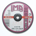 Grinding Wheel 230*7*22.2 Cast Iron Grinding Disc Angle Grinder Sharp Type Grinding Wheel