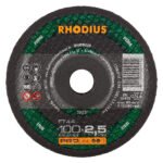 Cutting Disc RHODIUS Stone Building Materials 100x2.5x16 High Speed Cutting Disc
