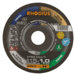 Cutting Disc RHODIUS Stone Building Materials 100x2.5x16 High Speed Cutting Disc - Image 2